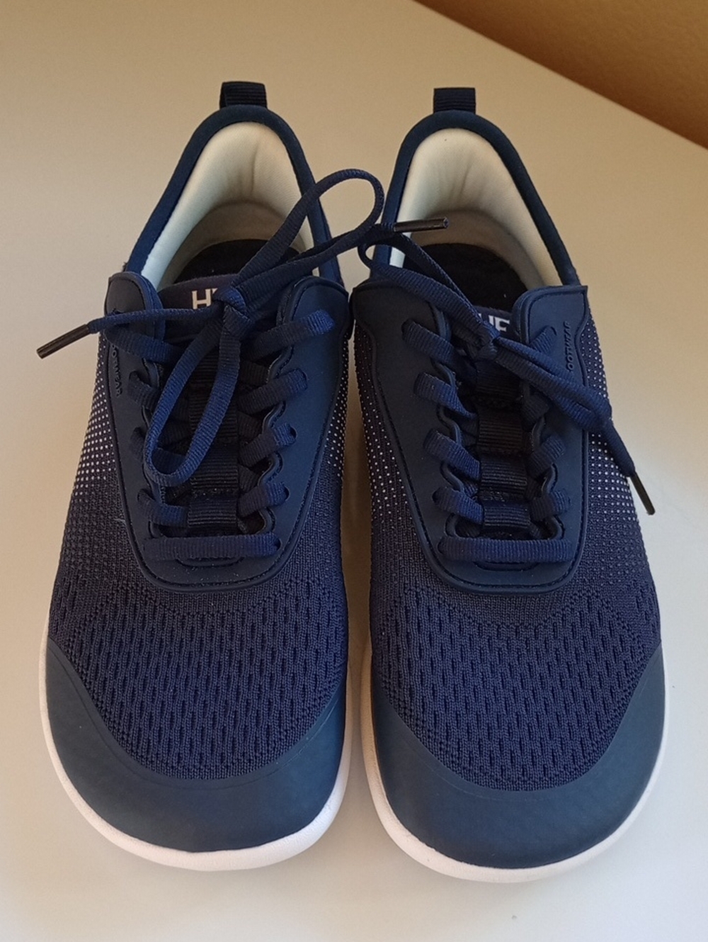 Hike Footwear Lace Up Wide Toe Lightweight Tennis Shoes Blue Size 9.5